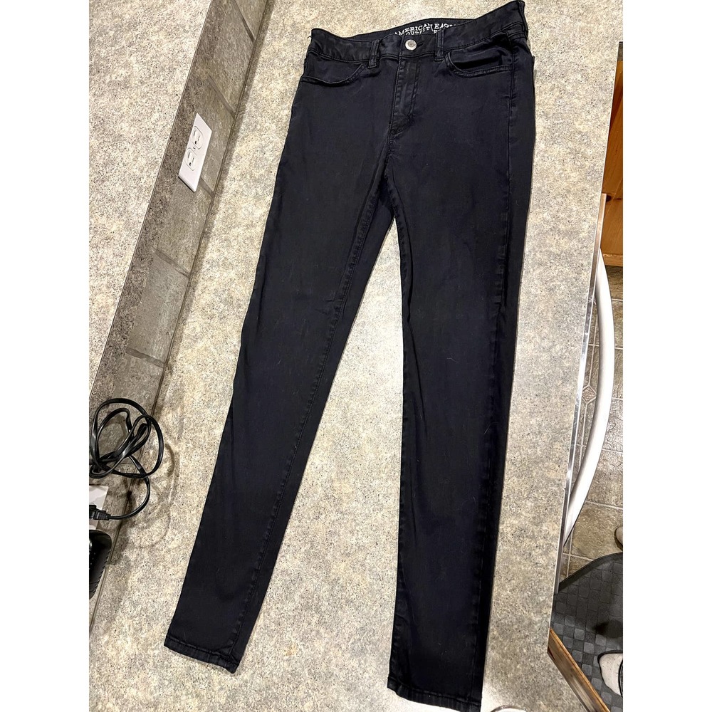 American Eagle Jeans Black Super Stretch